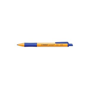 Blister de 1 Stylo Bille Rétractable POINTBALL Tracé 0 5 mm bleu x 10 STABILO