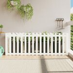 vidaXL Lit surélevé de jardin design de clôture 200x50x70cm pin massif