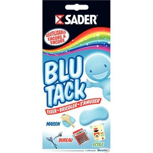 BOSTIK Plaquette de 100 g pâte adhésive Blu-Tack