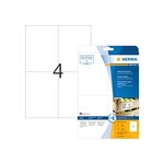 Boite de 100 Etiquettes SuperPrint Power 105 x 148 mm Blanc HERMA