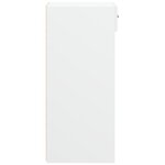 vidaXL Buffet blanc 40x42 5x93 cm bois d'ingénierie