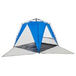 vidaXL Tente de plage 4 personnes libération rapide imperméable