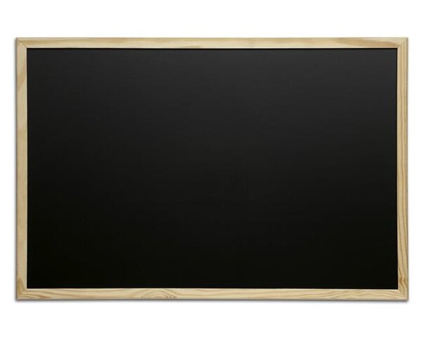 Tableau pour craie cadre bois 40 x 60 cm Bois MAUL