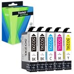Compatible Epson 502XL Pack 5 cartouches 2 Noires/3 couleurs (Jumelles)