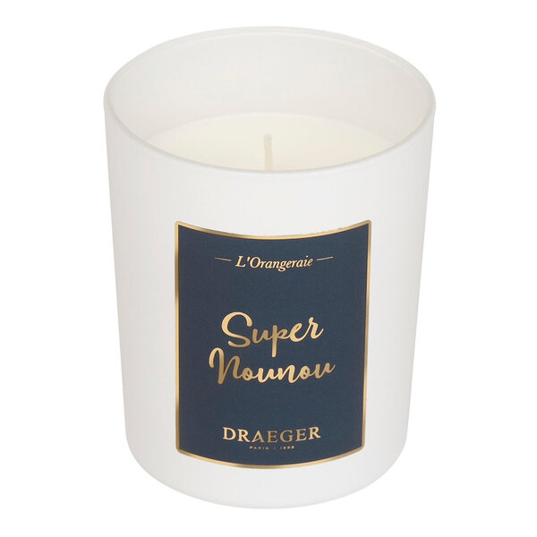 Bougie cadeau remerciement - Super nounou - Draeger