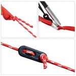 vidaXL Tente familiale tipi 12 personnes bleu imperméable