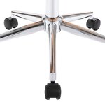 vidaXL Chaises pivotantes à manger lot de 4 taupe tissu