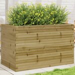 vidaXL Jardinière 110x60x68 5 cm bois de pin imprégné