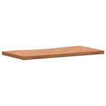 vidaXL Dessus de bureau 110x(50-55)x4 cm bois massif de hêtre