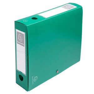 Boite De Classement À Pression Dos 60mm Polypropylène 7/10e Opaque - A4 - Vert - X 10 - Exacompta