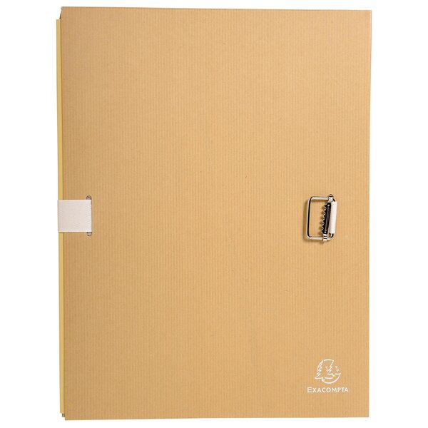 Chemise Dos Extensible Papier Kraft - Brun - X 10 - Exacompta