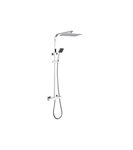 Colonne de douche - Mitigeur thermostatique - Pomme haute rectangle 30x20 cm - OCEANIC - Chrome