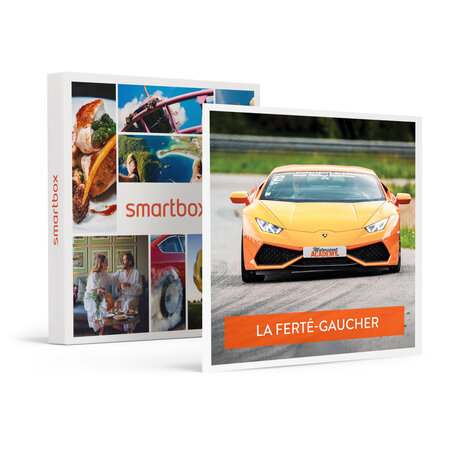 SMARTBOX - Coffret Cadeau Pilotage ou baptême à sensations sur un circuit près de Paris : 2 tours en Lamborghini Huracan 610 -  Sport & Aventure