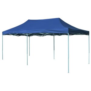 vidaXL Tente pliable 3 x 6 m Bleu