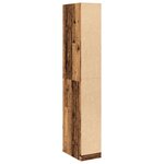 vidaXL Garde-robe vieux bois 30x50x200 cm bois d'ingénierie