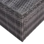 vidaXL Meuble de jardin 7 Pièces et coussins et oreillers Résine tressée