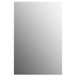 vidaXL Miroir mural avec lampes LED Rectangulaire Verre