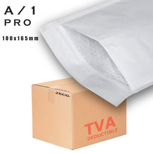 Lot de 200 Enveloppes à bulles blanches A/1 100×165