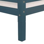 6 pieds de lit 20 cm FOOT vert pétrole
