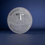 Pièce de monnaie en Argent 1000 Francs g 31.1 (1 oz) Millésime 2025 Strangers Among Us VINCENT VAN GOGH