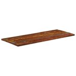 vidaXL Dessus de table 160x50x3 8cm rectangulaire bois massif récupéré