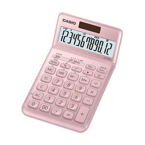Calculatrice CASIO JW-200SC-PK rose métalisé