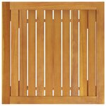 vidaXL Ensemble de bar de jardin 5 Pièces Bois d'acacia solide