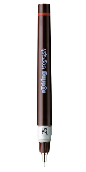 rOtring Stylo de dessin technique Isograph  0 25 mm