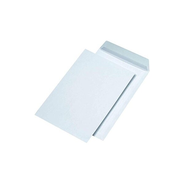 Mailmedia 250 pochettes d'expédition c4 adhésives, sans fenêtre,
