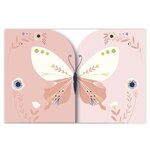 Carte Anniversaire Oh La La Motifs Papillons - Rose - Draeger paris