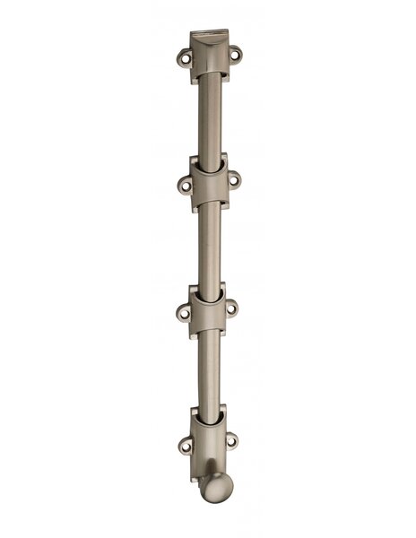 THIRARD - Verrou à plaquer pour fenêtre  à coulisse  300mm  nickel satin