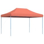 vidaXL Tente réception pliable escamotable terre cuite 440x292x315 cm
