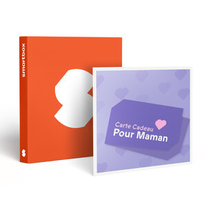 SMARTBOX - Coffret Cadeau Carte cadeau pour maman - 30 € - Multi-thèmes