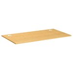vidaXL Dessus de bureau 110x60x1 5 cm bambou
