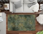 Tapis de salon FISUN 80 x 150 cm - Vert