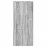 vidaXL Buffet sonoma gris 40x42 5x93 cm bois d'ingénierie