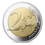 Monnaie 2 euros commémorative portugal 2007 - traité de rome