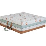 Tapis Malin Little Farmer - Multifonction 3 en 1 et évolutif - Tapis de jeu ou tapis d'éveil - 120 x 120 cm