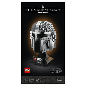 Casque du Mandalorien LEGO® Star Wars™ 75328 - Réplique à Construire pour Fans de Star Wars