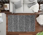 Tapis d'intérieur SELMA 120 x 180 cm - Noir