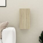 vidaXL Meuble TV Chêne sonoma 30 5x30x60 cm Bois d’ingénierie