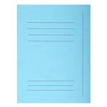 Paquet 50 Chemises Imprimées 3 Rabats Super 210 - 24x32cm - Couleurs Assorties - Exacompta