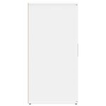 vidaXL Buffet blanc 59x39x80 cm bois d'ingénierie