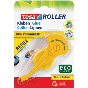 Recharge Ecologo pour Roller Colle Non Permanente 14m x 8 4mm x 5 TESA