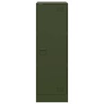 vidaXL Buffet vert olive 34 5x39x107 cm acier
