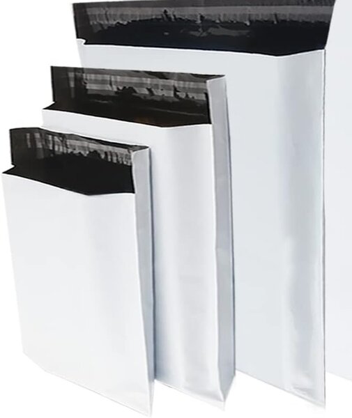 Lot de 15 Enveloppes Plastique Expedition Sac  Colis Vinted 3 tailles
