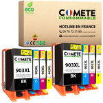 8 Cartouches 903XL Compatible HP Officejet Pro - COMETE, Entreprise Française