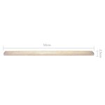 vidaXL Dessus de table Crème Ø50x2 5 cm Marbre