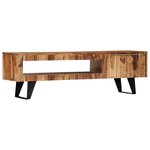 vidaXL Meuble TV 140x30x40 cm Bois massif