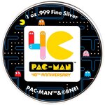 Pièce de monnaie 2 Dollars Niue 2020 1 once argent – PAC-MAN